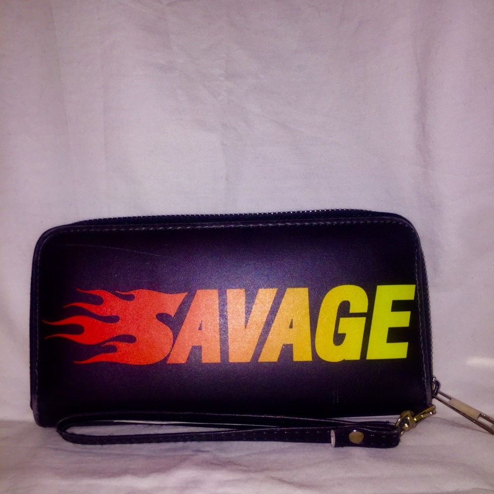Custom Black Wallet